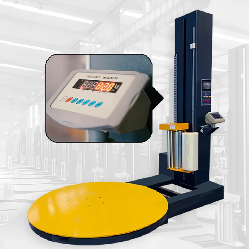Fully Automatic Pallet Wrapping Machine Pallet Packing Machine With Scale Turntable Stretch Film Wrapper Custom & Bulk Order