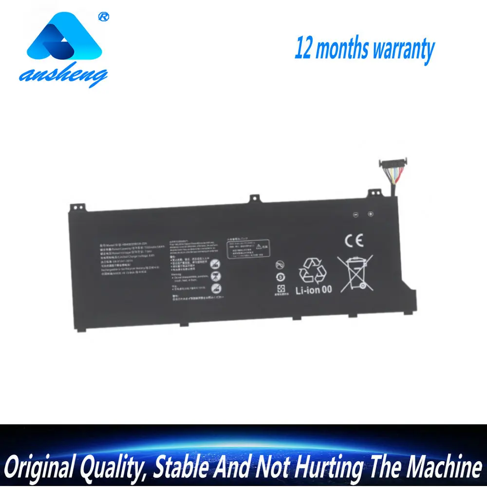 

For Huawei MateBook 14 2020/2021 KLVD-WFH9 MACHD-WFE9 Series Laptop Battery 7.64V 7330mAh/56WH HB4692Z9ECW-22A