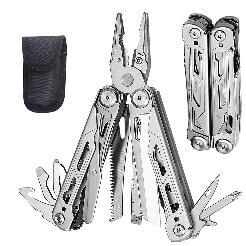 Multifunctional Pliers Folding Portable Outdoor Camping Multi-tool Cutting Scissors Clamp Nippers Screwdrivers Hand Tools image 5