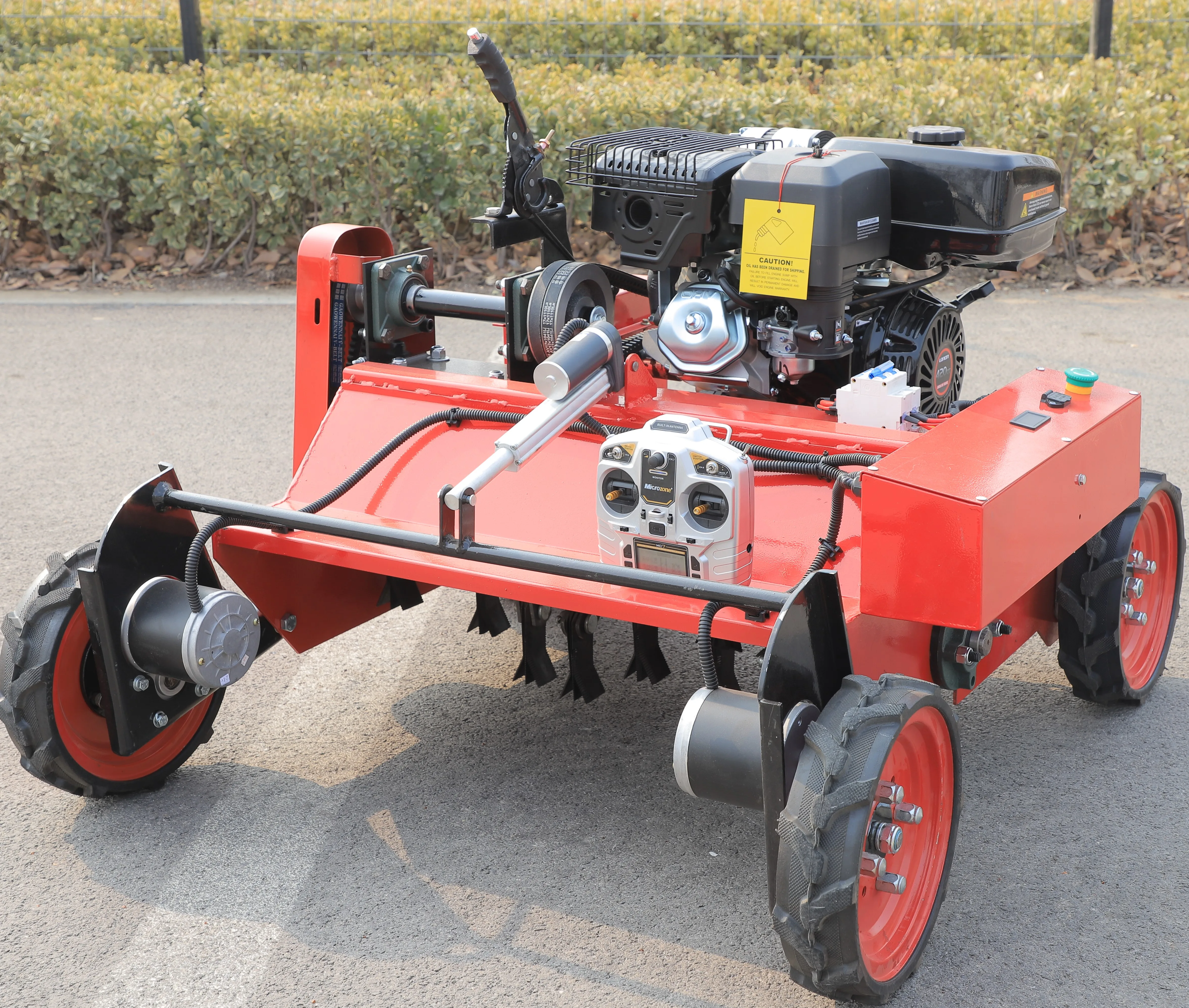 Factory direct supply agricultural weeder machinery Agricultural Ripper wheel lawn mower with CE Approval