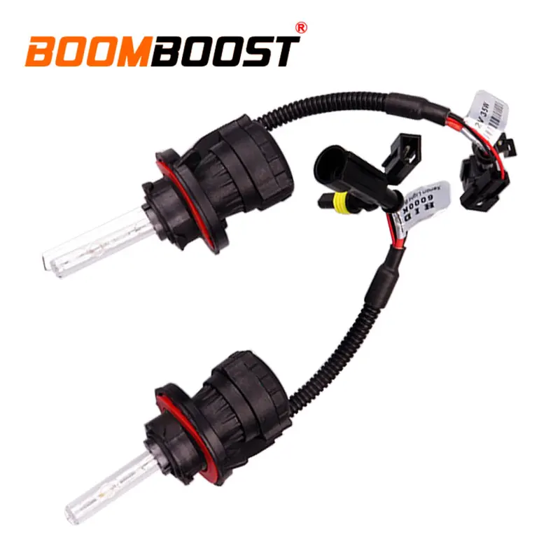 Kit DC12V 35W 6000K H13-3 Xenon Bulbs High intensity discharge Hid Lights 2 PCS NEW