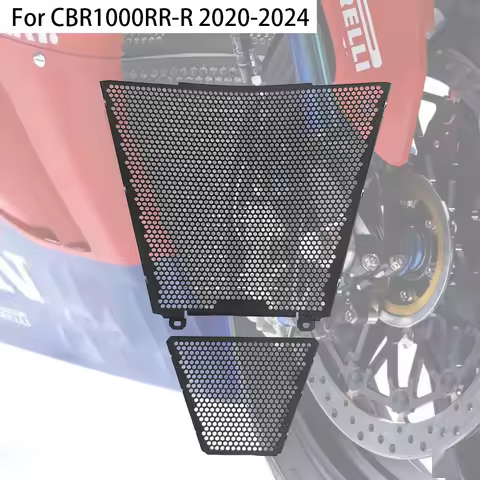 For Honda CBR1000RR-R Motorcycle Accessories Radiator Guard Grill Cover Water Tank Cooler Bezel Protector 2020-2024