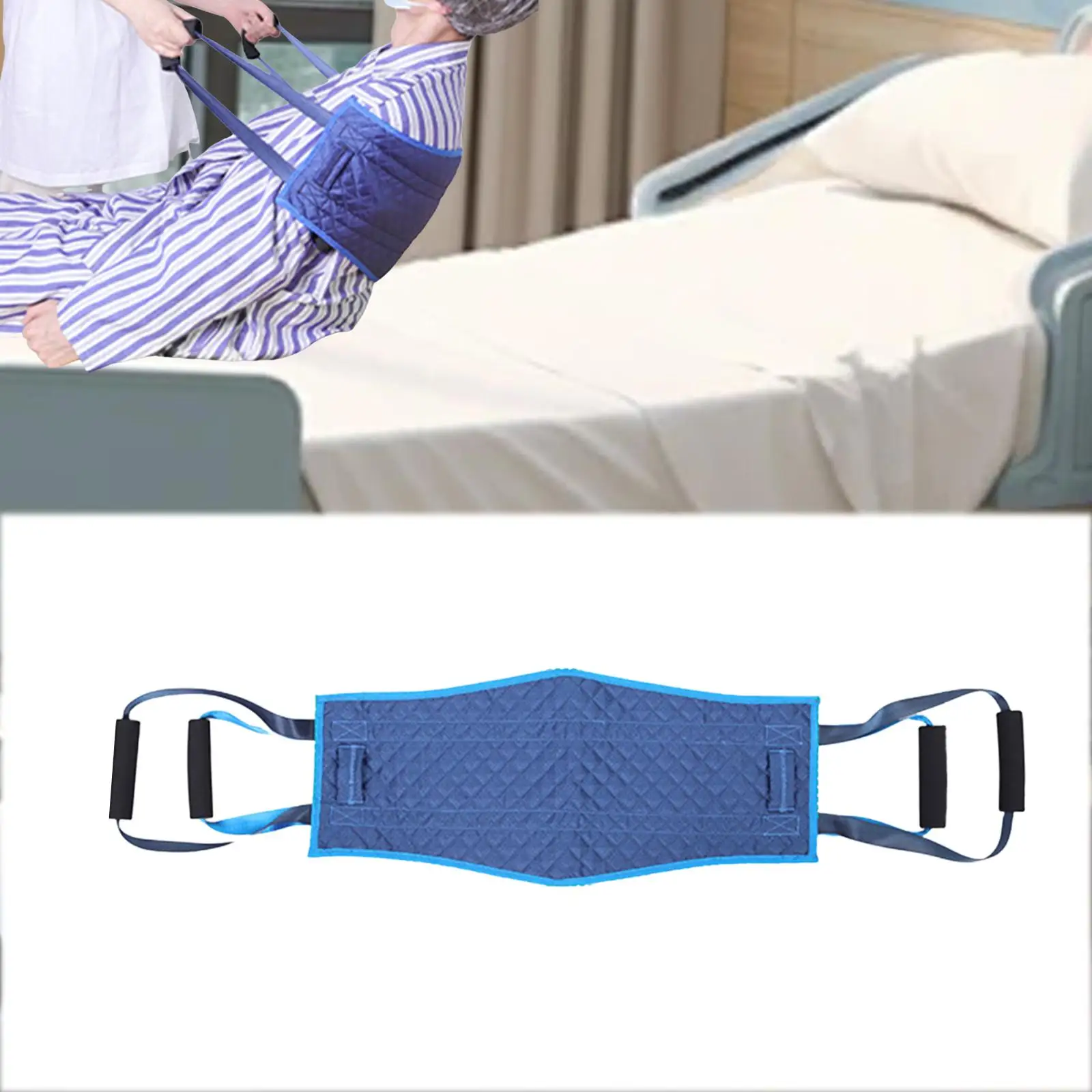 Patient Elderly Moving Belt Seated Position Assist Sling Convenient to Use