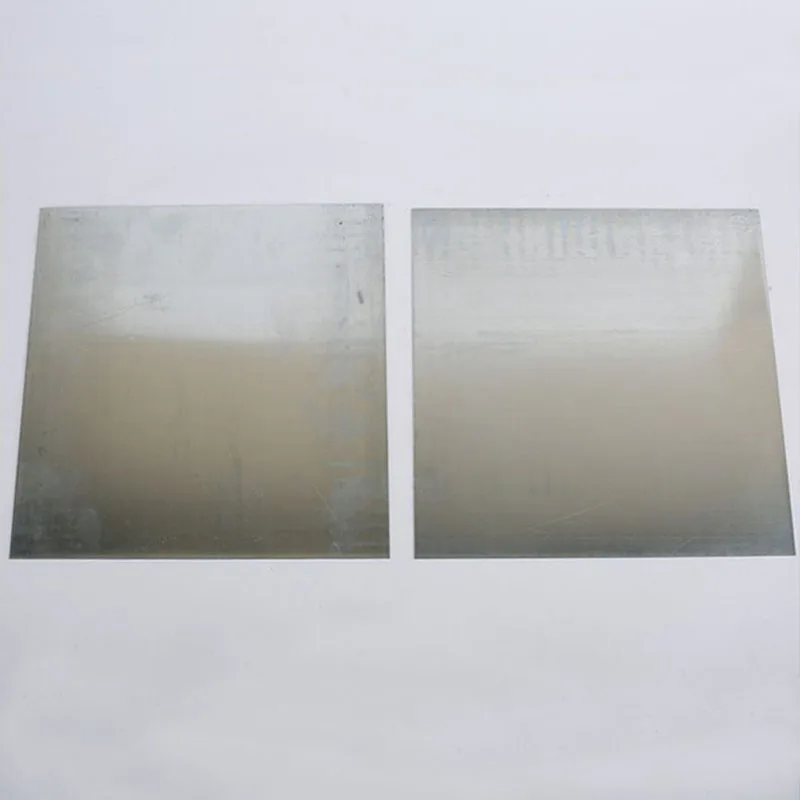 5pcs/lot 1mm 2mm 3mm Thickness High Purity Zinc Sheet Plate Pure Metal Zinc Plate Foil 10mmx100mm for Science Lab Accessories