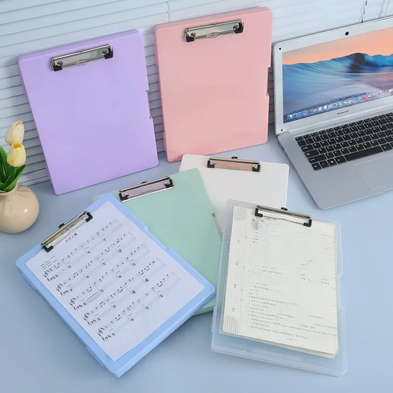 

1pcs，A4, Large Capacity Data Book, Horizontal Opening, Paper Storage And Finishing, Writing Pad, Stationery Office Supplies