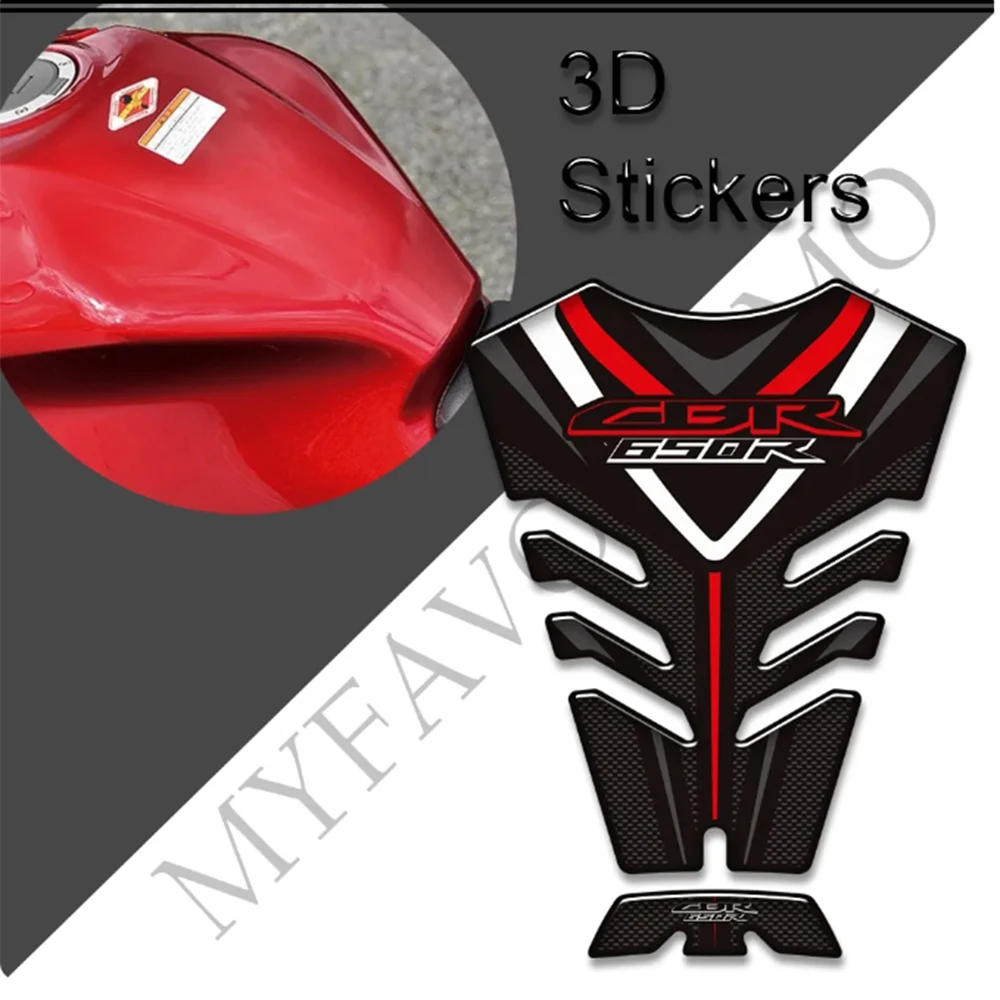 Tank Pad Protection For Honda CBR 650R CBR650R HRC Fireblade Motorcycle Side Grips 3D Stickers Decals Gas Fuel Oil Kit Knee