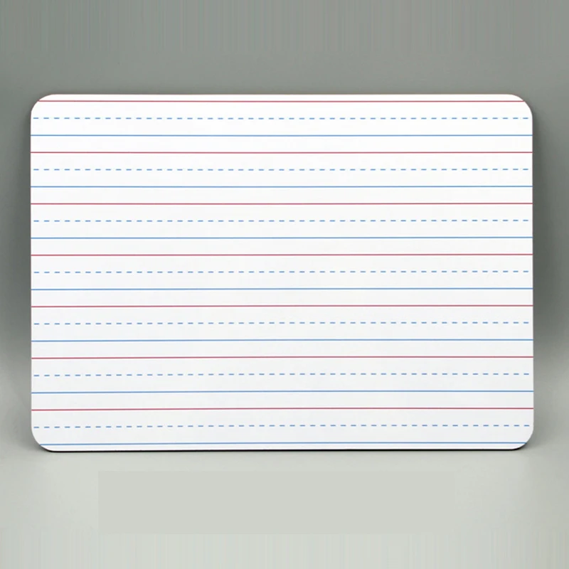 Double Sided Erasable Handheld Whiteboard for Children Four Line Three Grid English Letter Training Portable Drawing Board