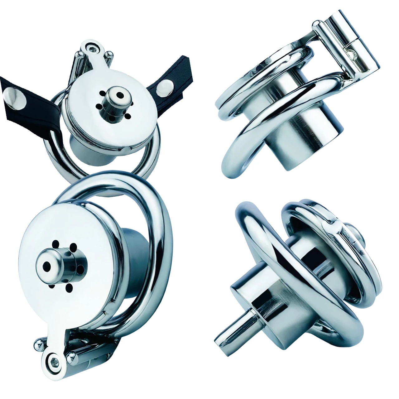 FRRK Negative Urethral Cylinder Inverted Male Chastity Cage Device with Metal Catheter 정조대 SM Erotic Adult Toys for Men Gay