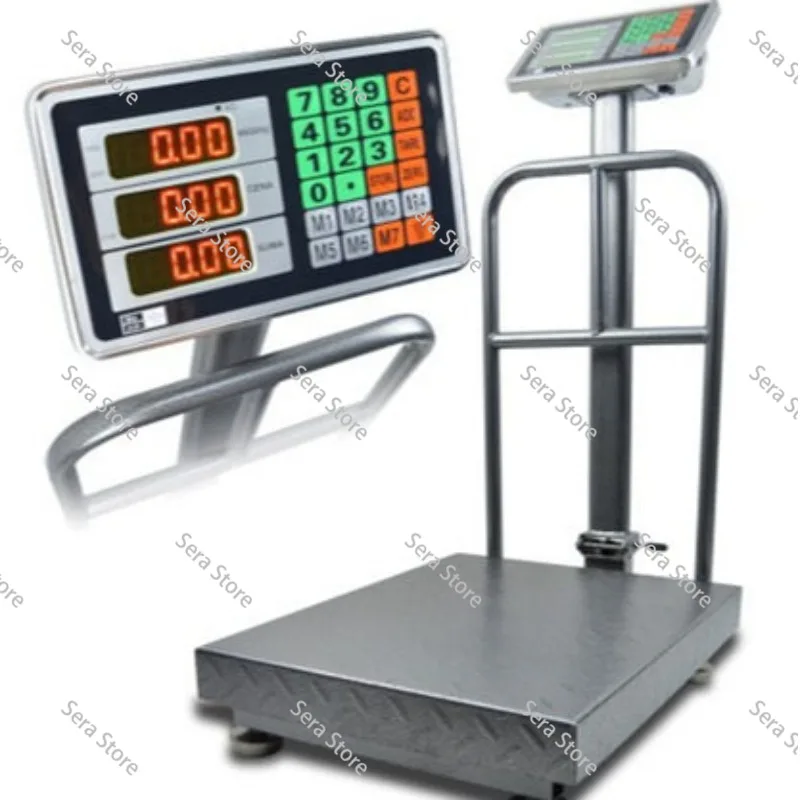 electronic-price-scale-english-version-150kg-300kg-500kg-with-guardrail-electronic-scale