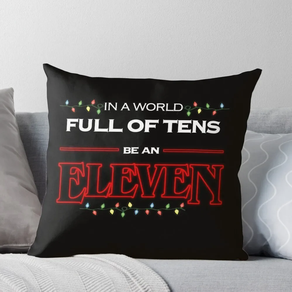 

be an Eleven Throw Pillow Custom Cushion Photo Christmas Pillowcase