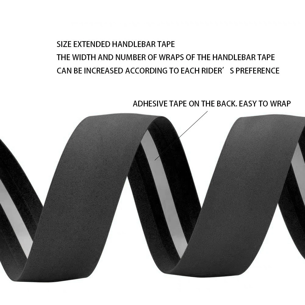 DOMEN Bicycle Handlebar Tape EVA Comfortable Road Bike Bar Tape Soft Anti-Slip Shock Absorption High Tenacity Bike Accessorie