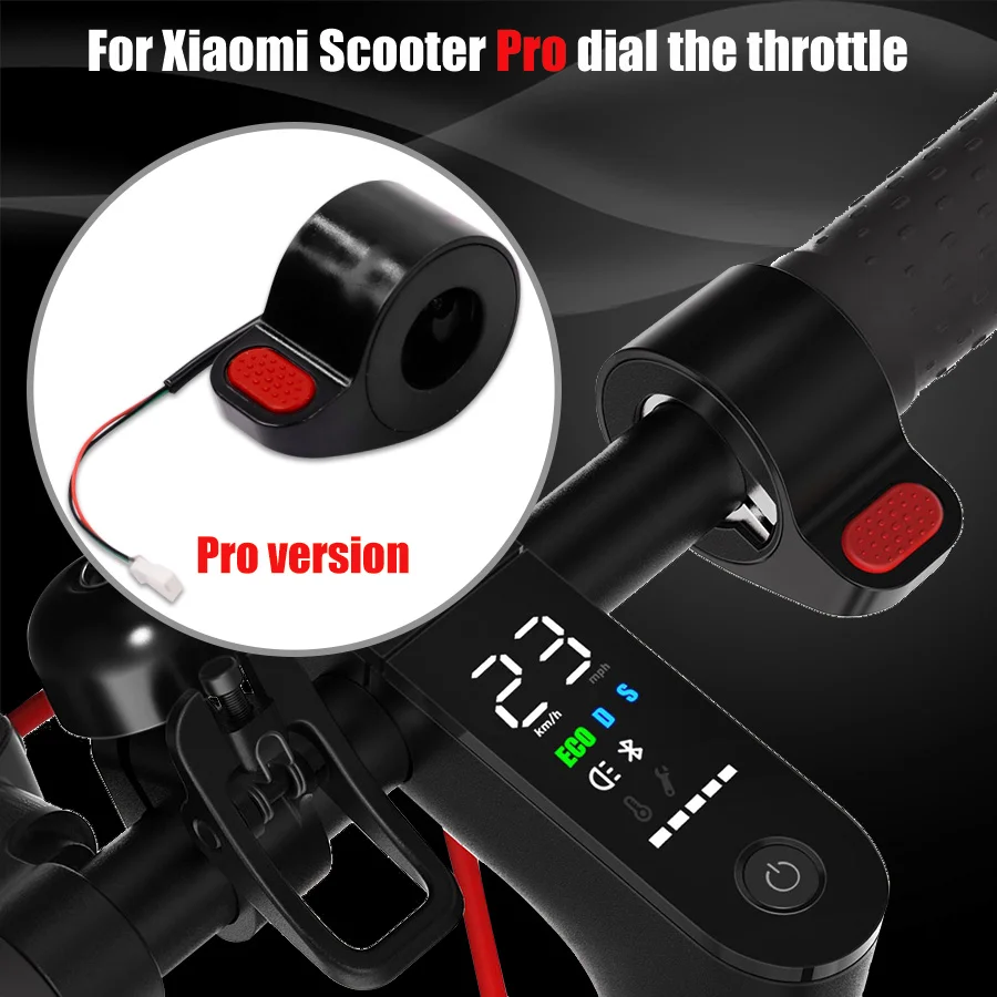 Electric Scooter Thumb Dial Accelerator Scooter Sensitive Throttle Accelerator For Xiaomi M365 Pro Pro2 Finger Throttle Booster