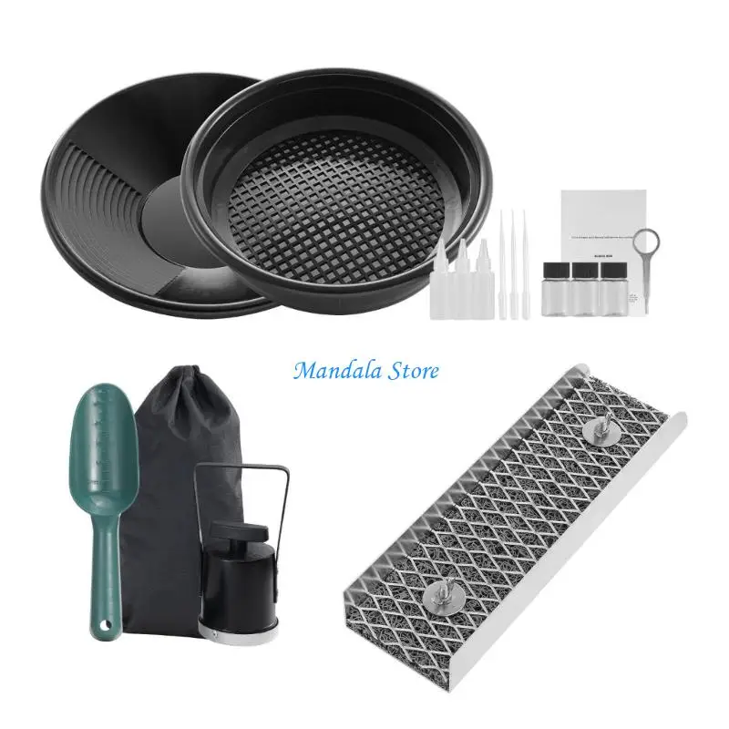 

U2JC Strong Aluminum Sluice Box Structure Exemplary For Wilderness Gold Mining Quests