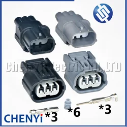 3 Pin Automotive connector car ignition coil sensor harness plug For Honda 6189-0887 6188-4739 6189-0968 6918-1833 HX040 k24