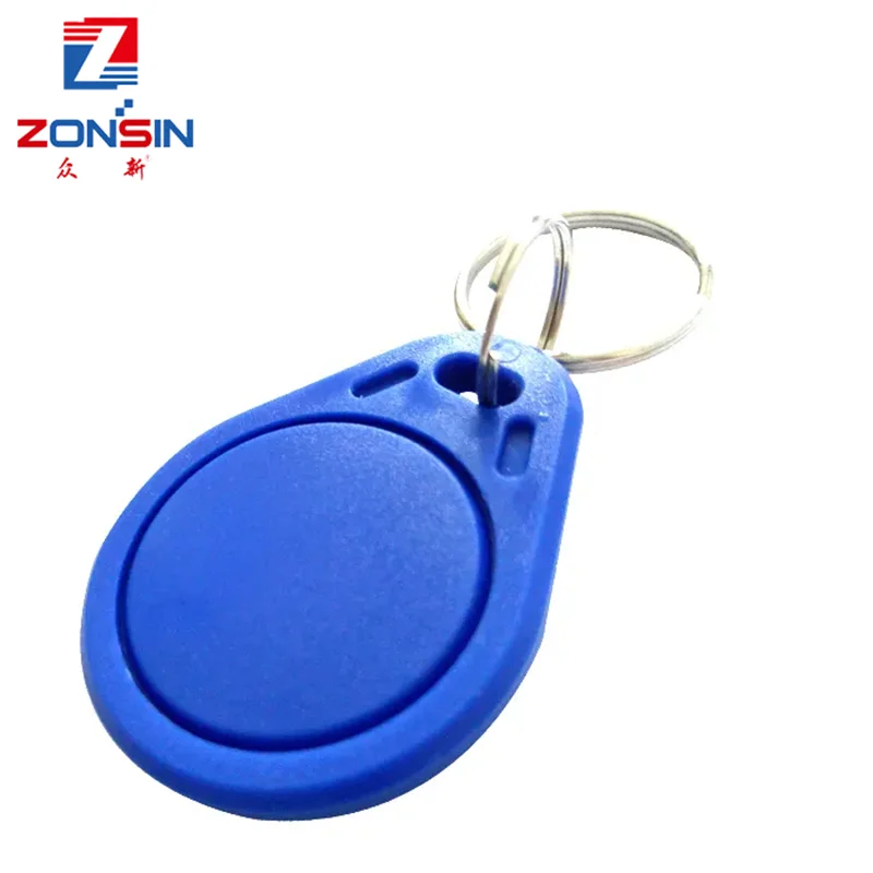 Imagem -06 - Abs Impermeável Key Finder para Controle de Acesso Keyfobs Tags Rfid Key Finder Card Token Attication Gestão Keychain 13.56mhz ic m1 S50 10 Pcs