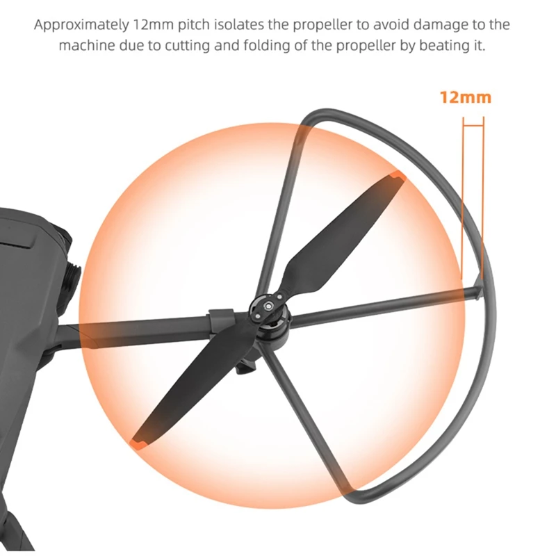 Protector de Hélice para Dron, cubierta de hélice, reemplazo de jaula protectora de Instalación rápida para Mavic 3 Pro