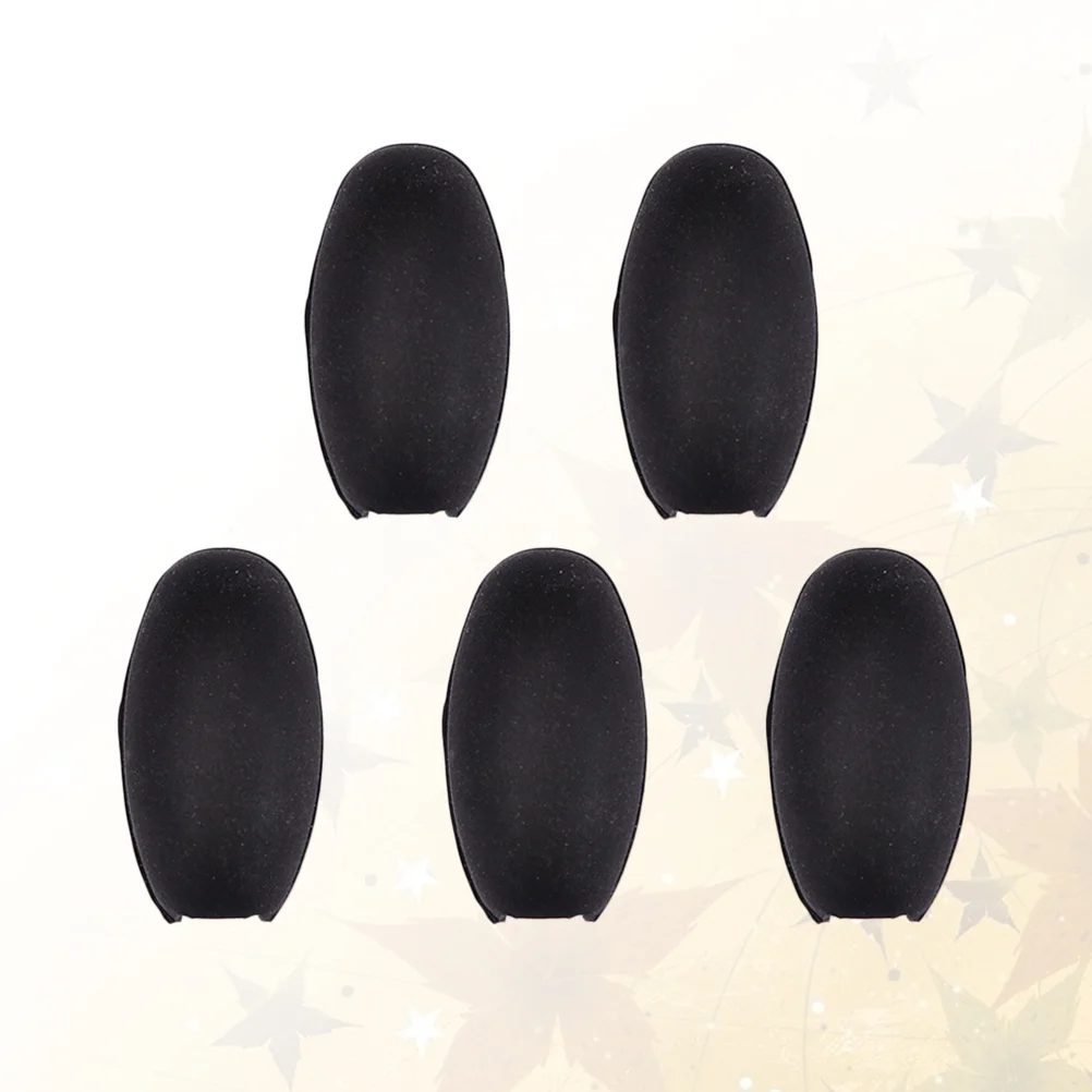 

5Pcs Rubber Palm Key Pads Saxophone Side Buckle Adjustable for Treble Alto Tenor Saxophone Reduce Finger Fatigue Protect Keys