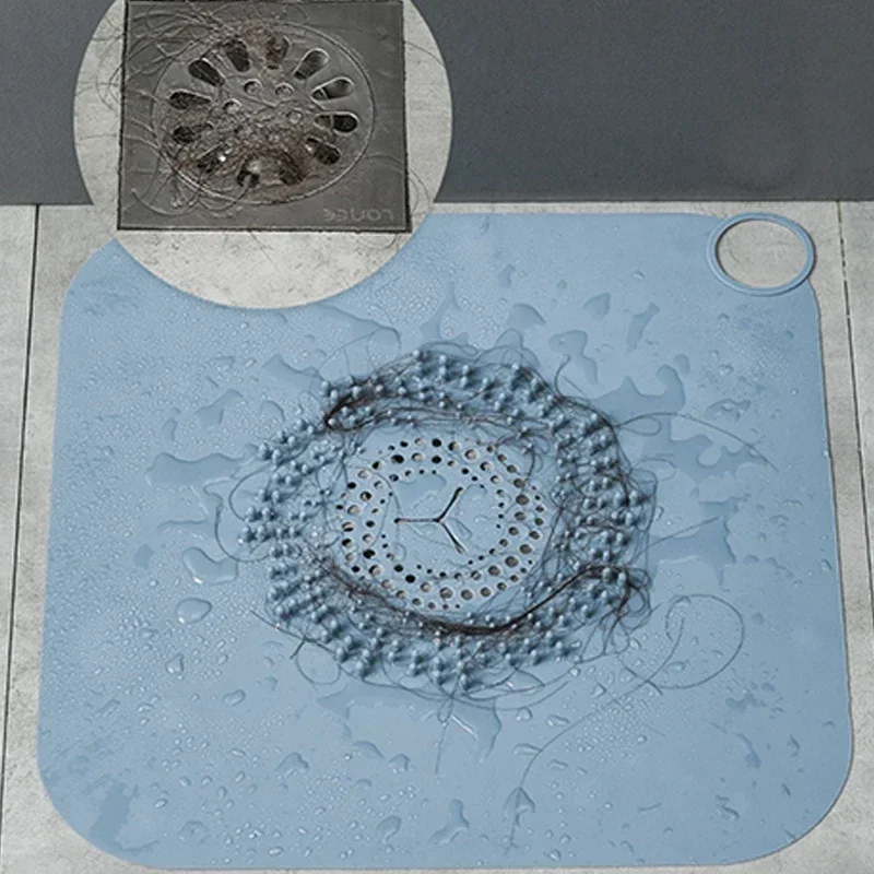 Bathroom Sink Drain Hair Catcher Strainer Plug Anti-Clog Washbasin Shower Floor Drain Cover Filter Trap