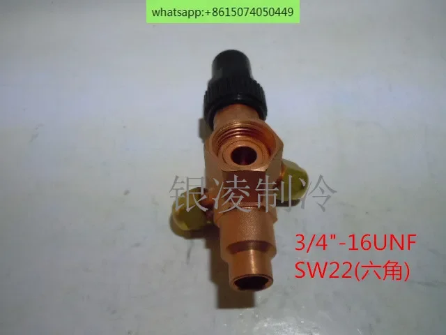 

Холодильный кондиционер винтовой компрессор поворотный клапан полузакрытая головка блока цилиндров клапан высокого и низкого давления резервуар