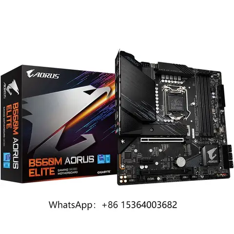 Placa base TJXL-B560M AORUS ELITE CPU Suite I5-10400F 11600KF 10400F 11400F Intel B560 LGA1200 B560M