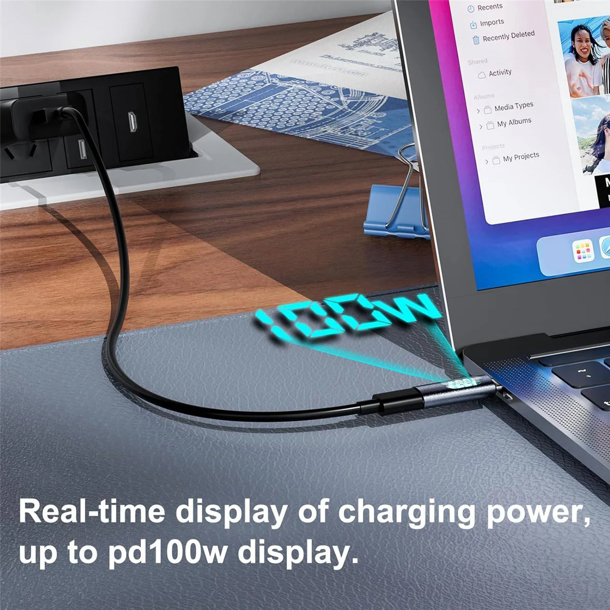 Адаптер USB C для быстрой зарядки, 2 шт.