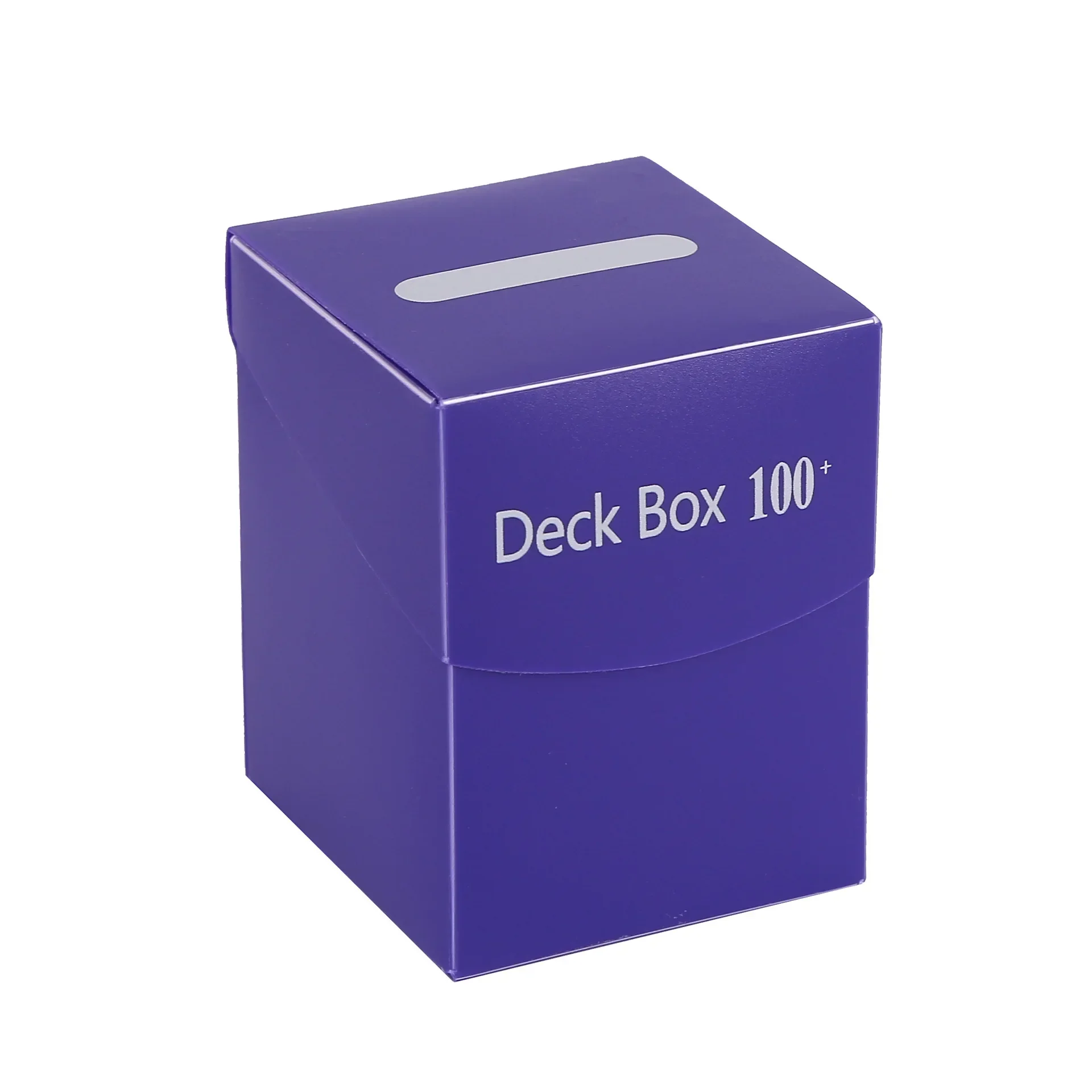 TCG Deck Box voor 100+ kaarten, Commander Deck houder voor MTG, Yugioh, PKM, opbergkoffer voor verzamelkaarten met verdeler voor Magic bordspel