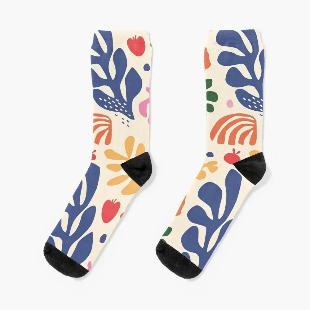 Matisse Flowers Art Socks anime sheer Socks Men's Women's