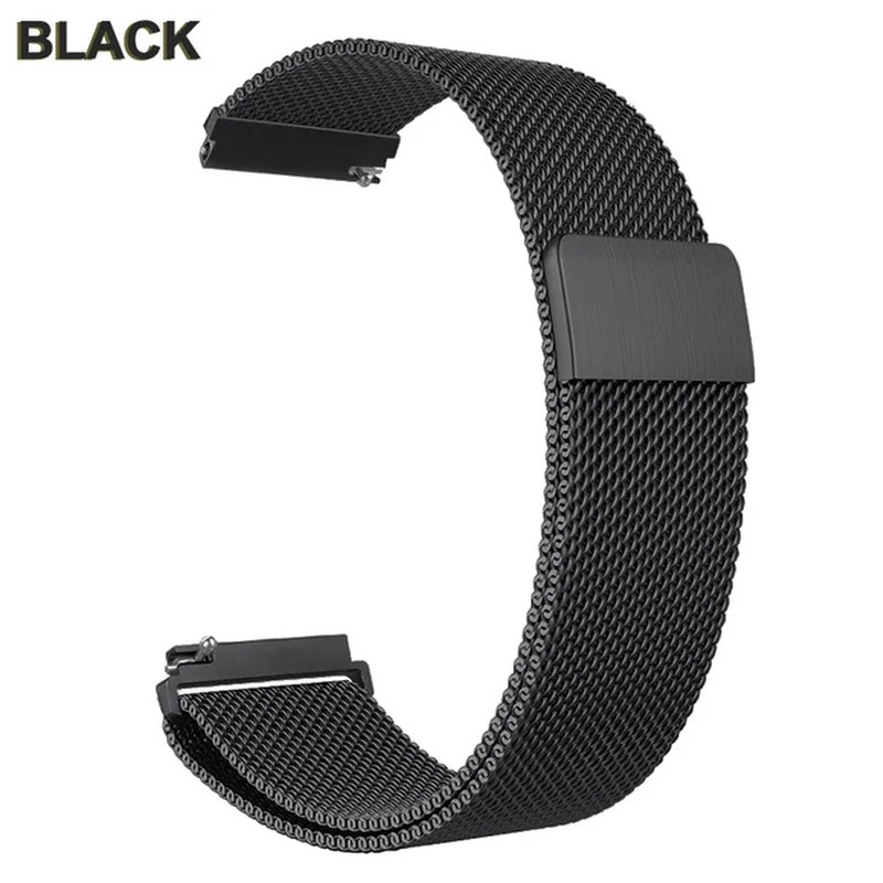 Boucle magnétique en métal pour montre intelligente Xiaomi, bracelet en acier inoxydable, active, Mi Watch, document 2, bracelet dehors, l's, 22mm