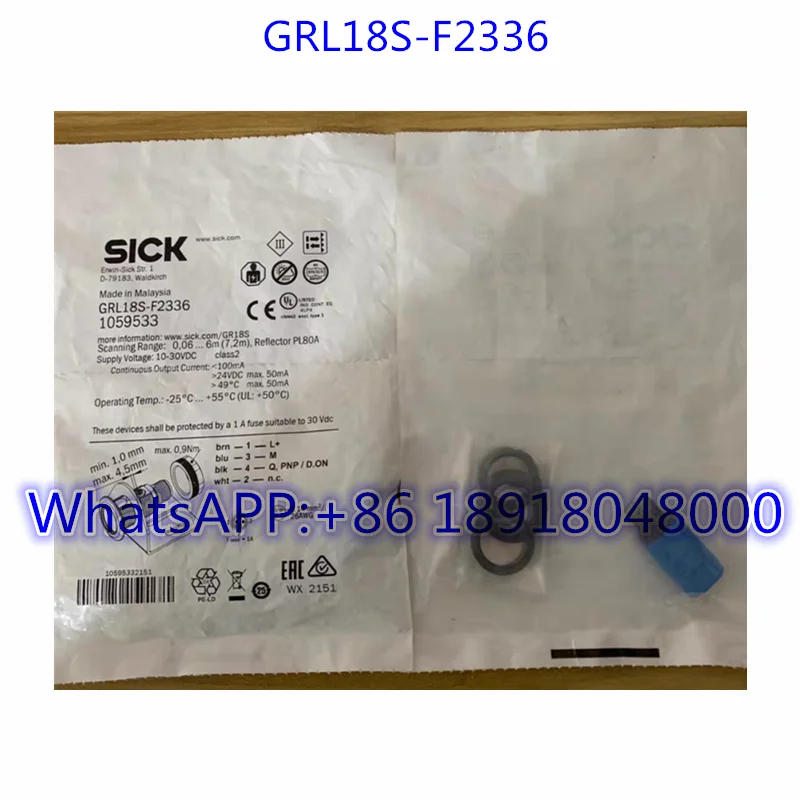 

Brand New GRL18S-F2336 sensor 1059533 Fast Shipping