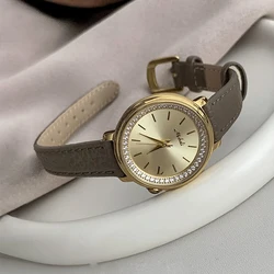 Fashion Simplicity Temperament fritillaria disk quartz belt Watch For women's girl Chain watch strap watch Women's accessories