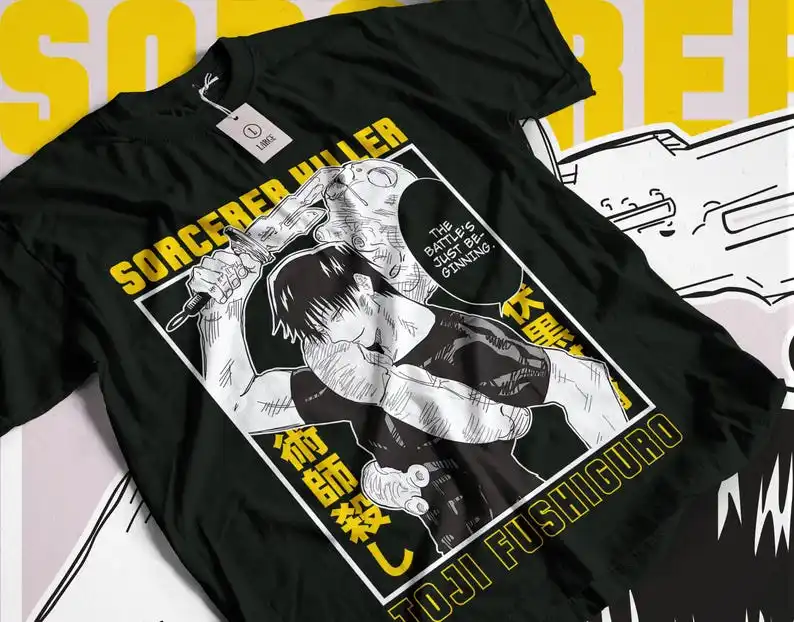 Fushiguro Megumi Jujutsu Kaisen Anime Vintage Special Unisex T-shirt