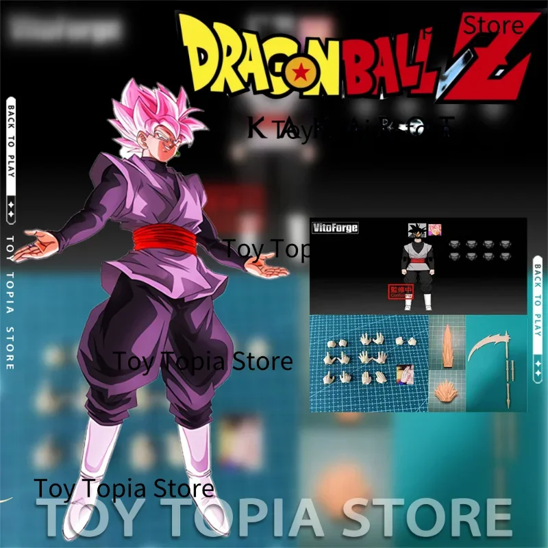 

Новый Dragon Ball Black Goku Zamasu Аниме Фигурка Super Saiyan Movie Version Dbz Модель с несколькими аксессуарами Игрушки Подарки