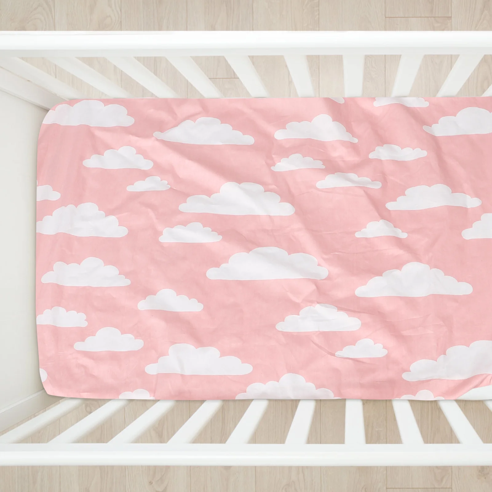 ملاءات سرير أطفال قطنية غطاء مرتبة ناعم وسهل التركيب وقابل للغسل وقابل لإعادة الاستخدام للأطفال الرضع والبنات والأولاد الصغار