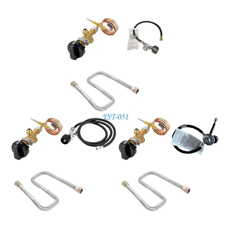 E15A Gas Pit Control Safety Valves Flame Failure Device with Regulator Enduring