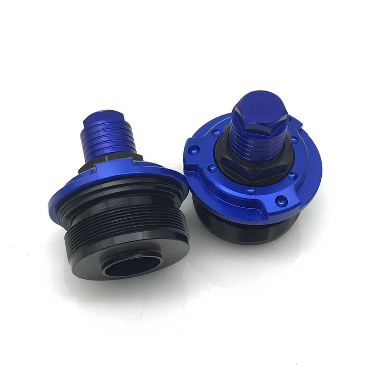 Precision For YZF R15 V3 Front Shock Absorber Screw Cover Cap Preload Adjusters Fork Bolts CNC Motorbike Accessories