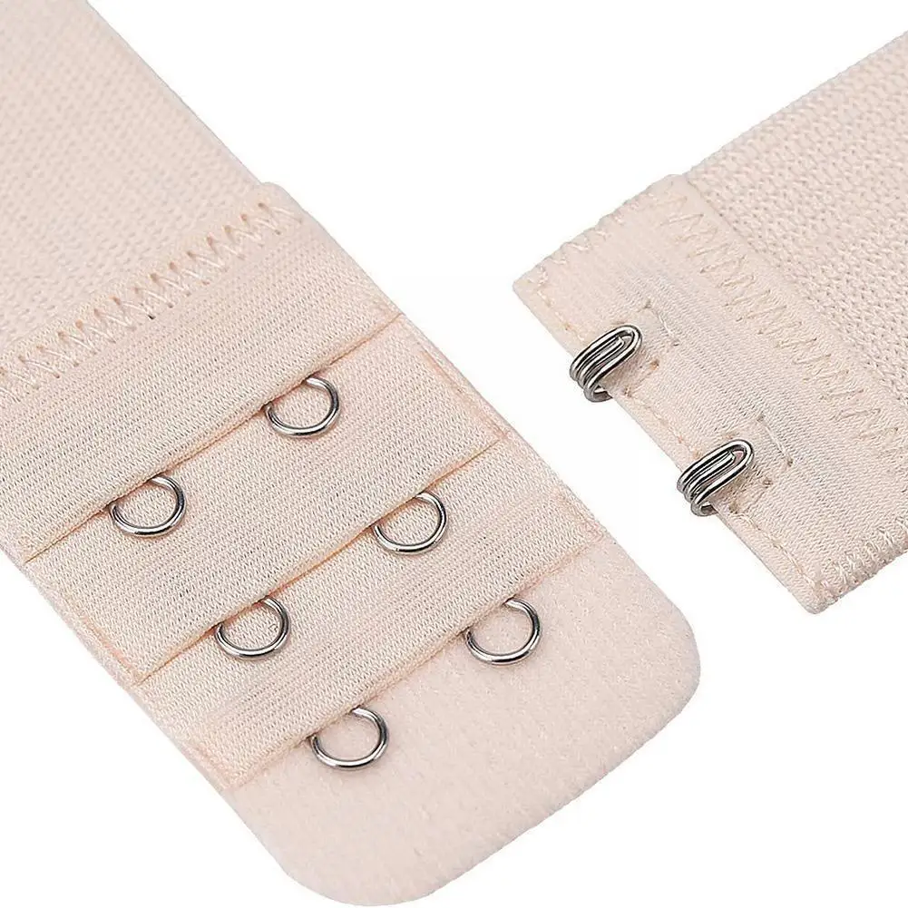 1pc Bra Extenders Buckle Extension 3 Row 2 Hooks Bra Sewing Intimates Tool Women Bra Hook Lengthened Extender Extenders Str G0e5