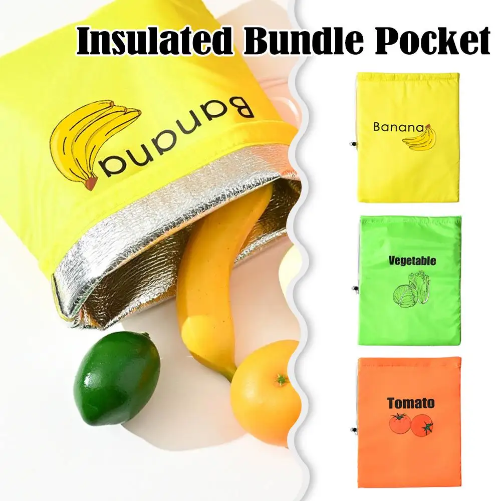 Bolsas de almacenamiento para conservación de frutas, bolsas de almacenamiento duraderas de plátano amarillo, organizador de bollos frescos de frutas, bolsa de almacenamiento para compras