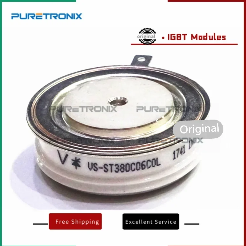 VS-ST380C06C0L VS-ST380C06COL ST380C04C1 VS-ST380C04C1 ST380C06C1 ST380CH06C0 100% Novo Módulo de Potência Tiristor Original
