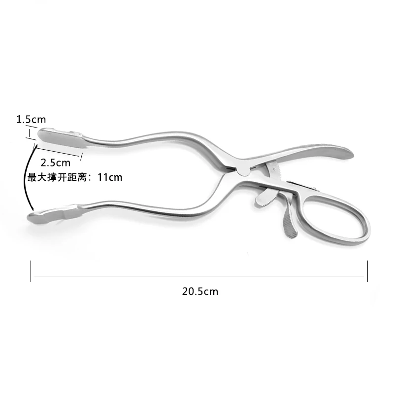 Blackfish mouth opener for Thunder frog mouth wrench Stainless steel frog extractor Fishing tool for hook Luia mouth opener