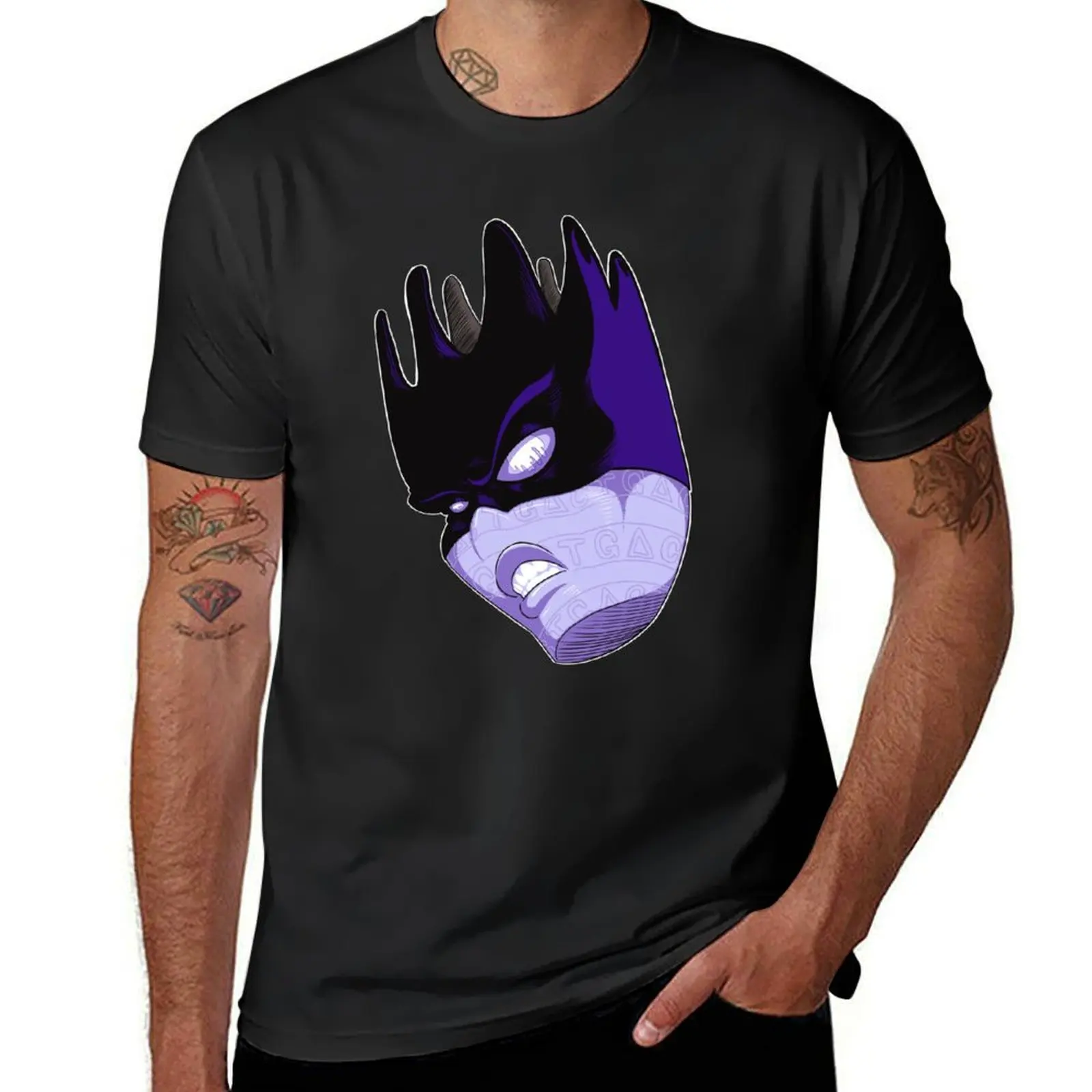 

Slimy purple guy T-Shirt boys animal print customs plus sizes mens funny t shirts
