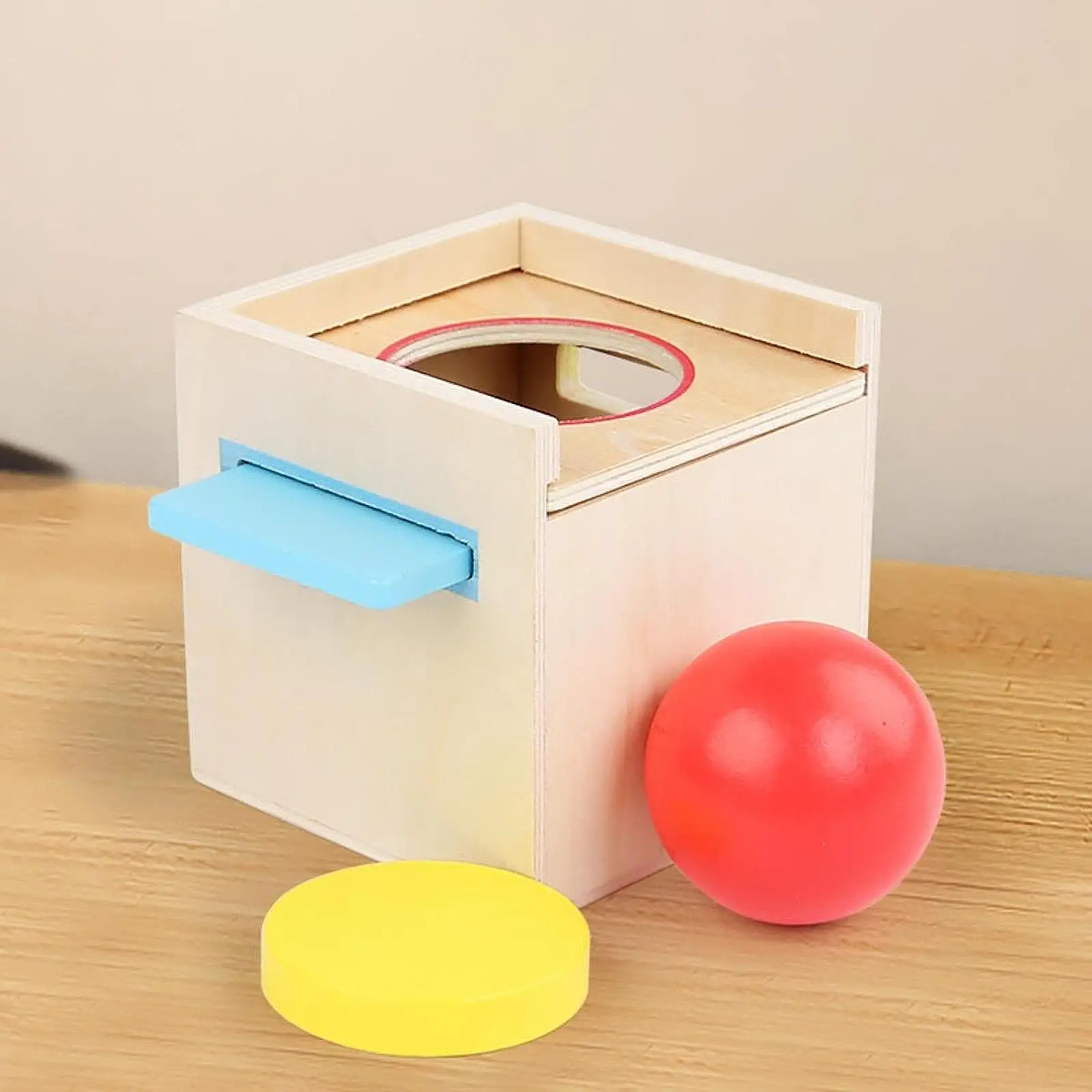 Boîte de permanence d'objets, boîte de dépôt, développement des garçons et des filles, jouet de Coordination œil-main, Classification des couleurs à trois formes