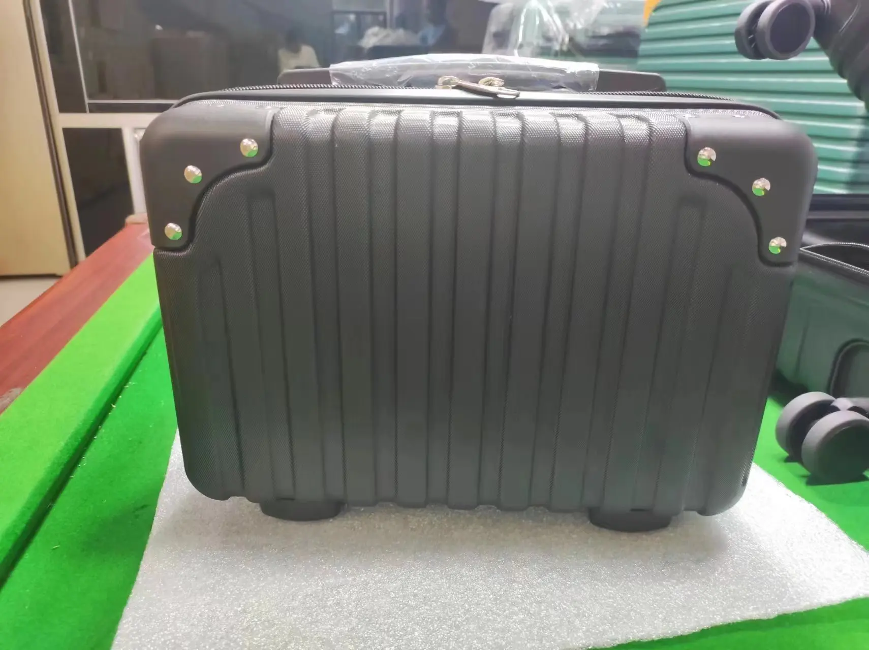 14 Inch Boarding Box Suitcase Suitcase Luggage Suitcase Female Male Students High Value Fashion Password Leather Suitcase