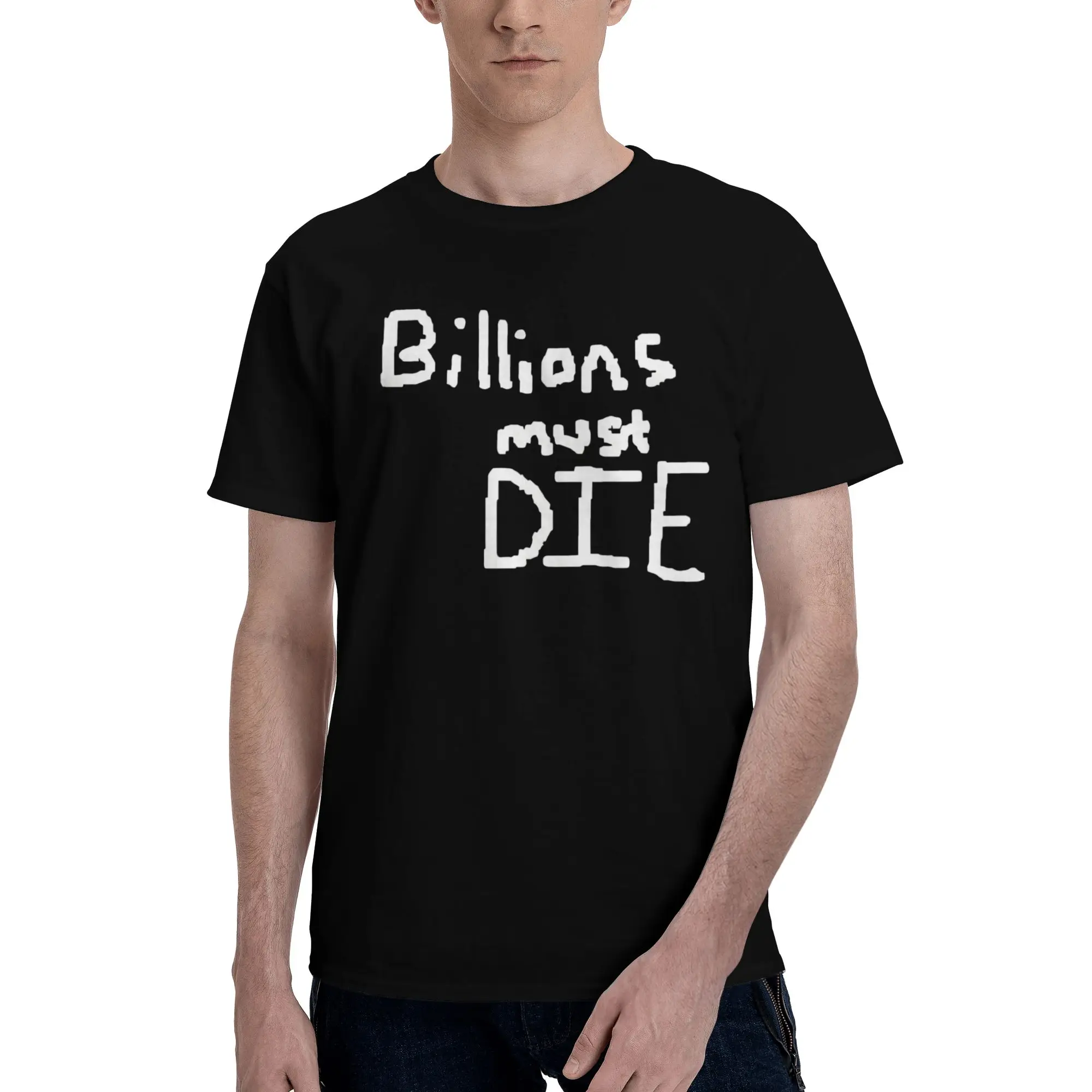 Chud Billions Must Transition Chudjak Meme Graphic Printing T Shirts for Men Women  Cotton  Tee Shirt Clothing
