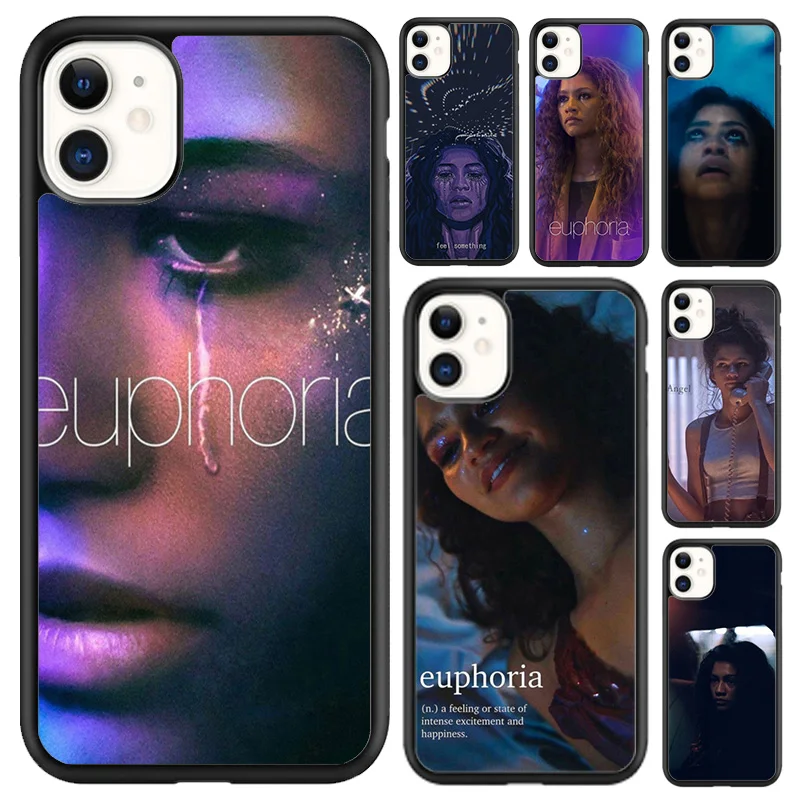 Euphoria Zendaya Phone Case For iPhone 16 15 14 plus XR XS 11 12 13 pro max Shell Cover coque