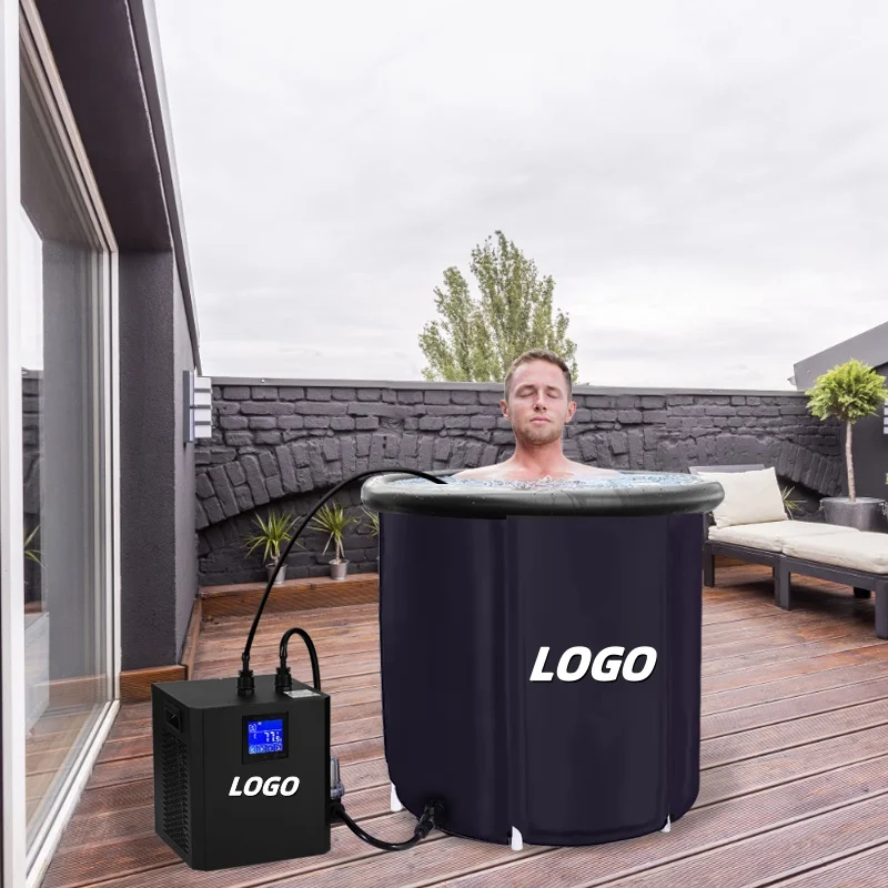 Portable 1/3 H·P Water Cooling Chiller Cold Spa Cool Plunge Water Chiller Ice Bath Chiller Machine with Filter