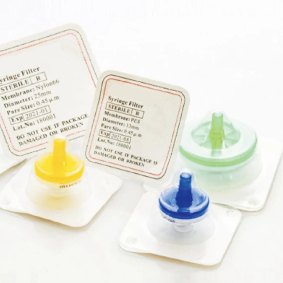 Medical Lab Supplies - Disposable Sterile Syringe Filters 25mm &