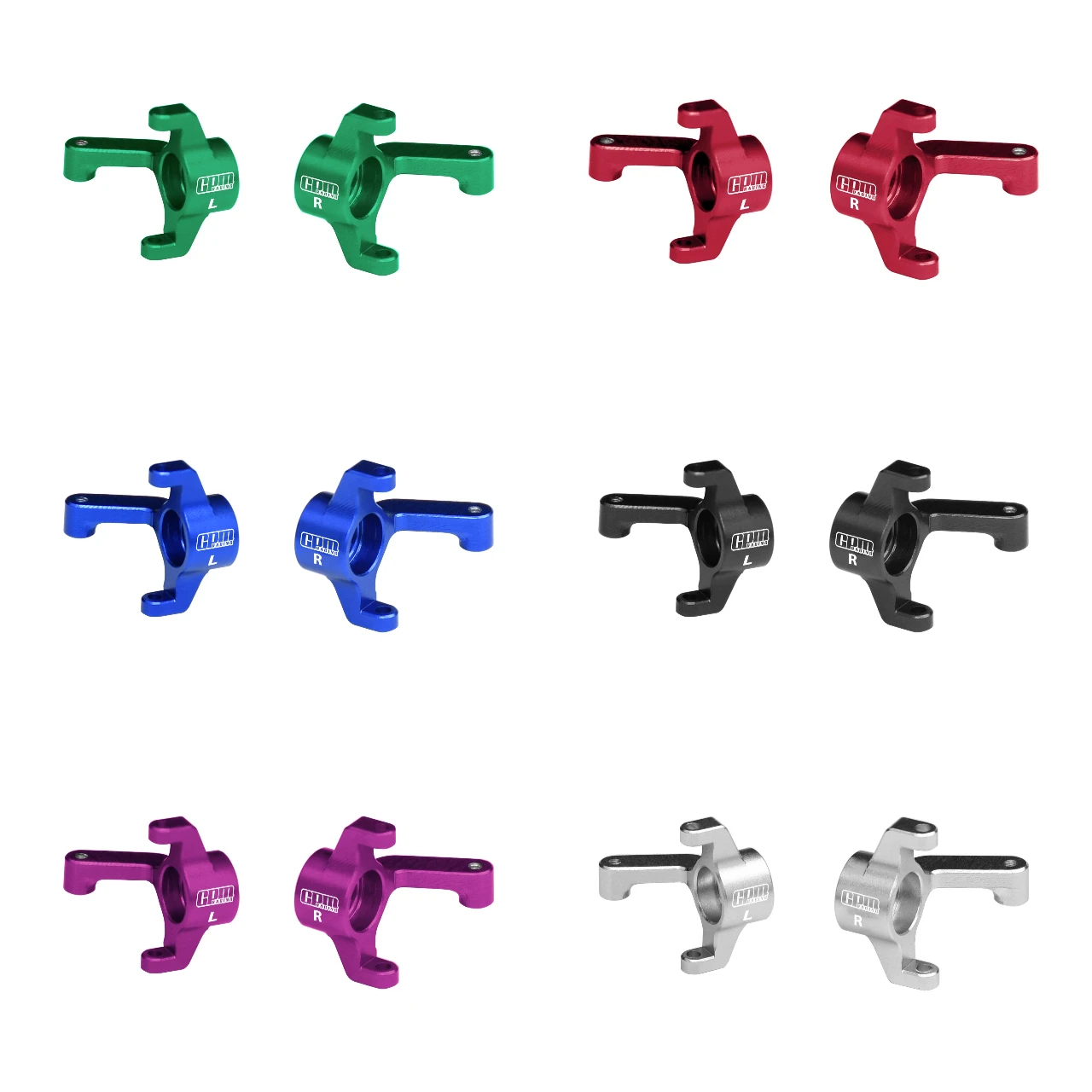 

GPM 1/24 Micro-B / 1/28 Micro-T LOS-LOS00007 FOR 7075 Alloy Front Spindles