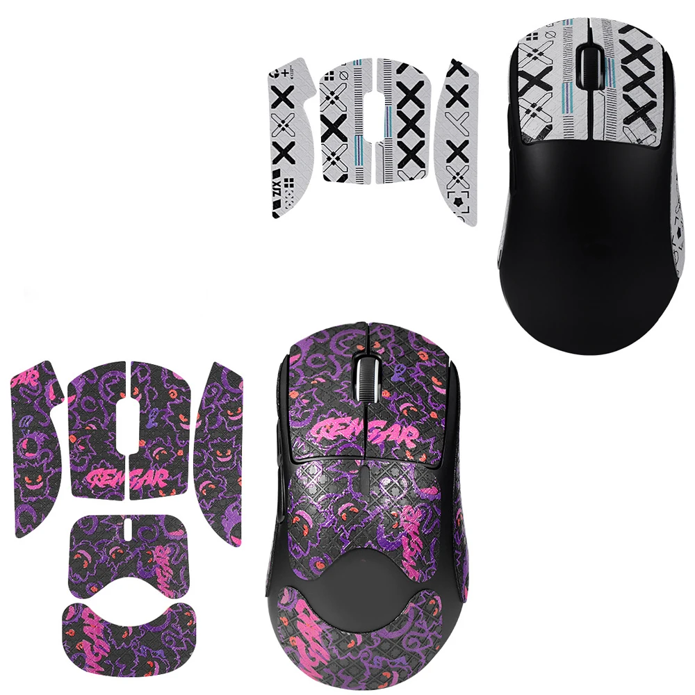 Mouse Grip Tape Skate Handmade Sticker Non Slip Lizard Skin Sweat For GPW4 for Logitech G PRO X SUPERLIGHT 2 dex Wireless Mouse