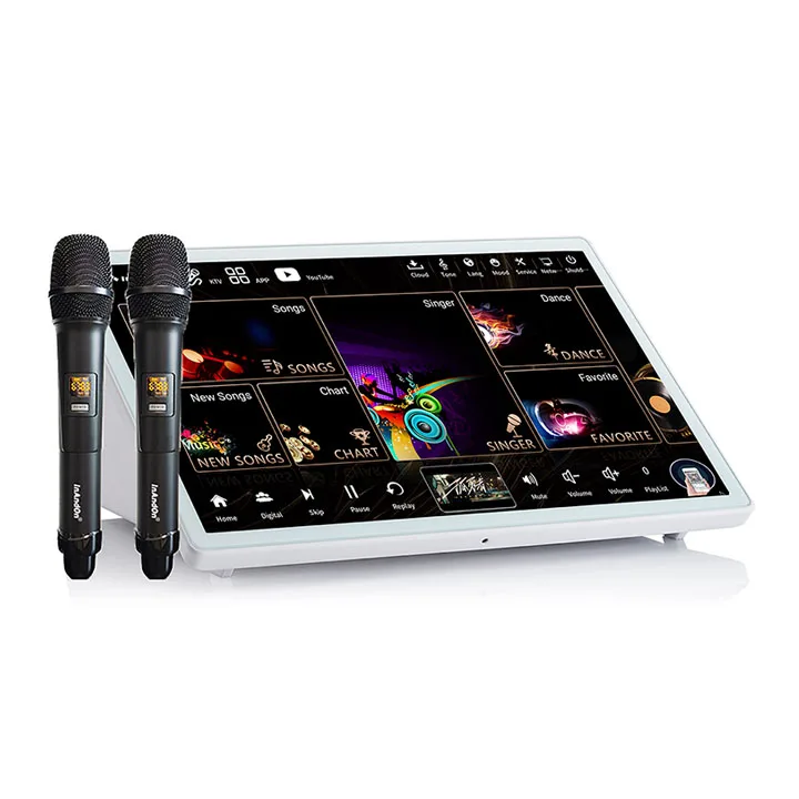 

2024 Professional 4in1 15.6 1TB Amplifier Karaoke Machine with Wireless Microphone System Machine for Home Party KTV