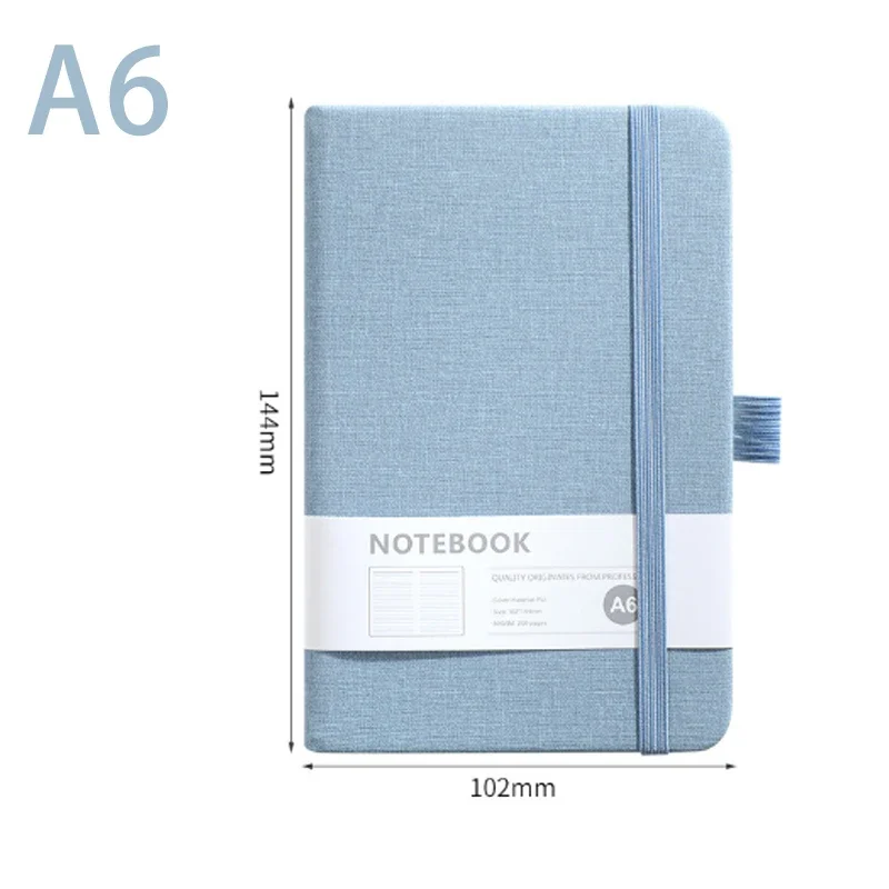 Imagem -05 - Notebook Minimalista a5 Strap a6 Business Schedule Book a7 Mini Estudante Bonito